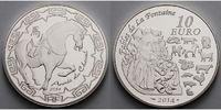 Frankreich 10 Euro Jahr des Pferdes (Chin.Kalender ´14) - inkl. Etui & Zertifikat & Schuber