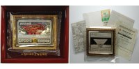 Motivbarren 108 g.fein <br> 0,5 g.fein Silberbarren <b>108 g. Silber & 0.5 g. Gold </b> - EXPO 2010 - Shanghai, China