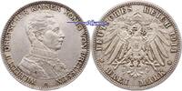 Preussen 3 Mark Wilhelm II, 25jähriges Regierungsjubiläum, J.113