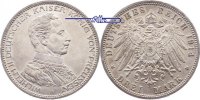 Preussen 3 Mark Wilhelm II, 25jähriges Regierungsjubiläum, J.113