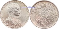 Preussen, 2 Mark Wilhelm II, 25jähriges Regierungsjubiläum, j.111