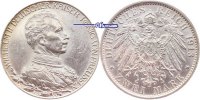 Preussen, 2 Mark Wilhelm II, 25jähriges Regierungsjubiläum, J.111
