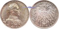 Preussen, 2 Mark Wilhelm II, 25jähriges Regierungsjubiläum, J.111