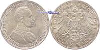 Preussen, 5 Mark Wilhelm II, 1888-1918, Büste in Uniform, J.114
