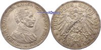Preussen, 5 Mark Wilhelm II, 1888-1918, Büste in Uniform, J.114