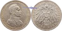 Preussen, 5 Mark Wilhelm II, 1888-1918, Büste in Uniform, J.114