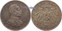 Preussen, 5 Mark Wilhelm II, 1888-1918, Büste in Uniform, J.114