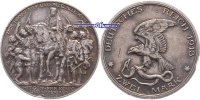 Preussen, 2 Mark Wilhelm II,100 J.Feier des königlich. Aufrufs z.Befreiungskampf g.Napoleon,J.109