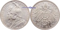 Preussen, 2 Mark Wilhelm II 1888-1918, zum 200jährigem Bestehen des Königreiches J.105