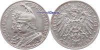 Preussen, 2 Mark Wilhelm II 1888-1918, zum 200jährigem Bestehen des Königreiches, J.105