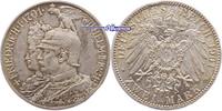 Preussen, 2 Mark Wilhelm II 1888-1918, zum 200jährigem Bestehen des Königreiches, J.105