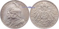 Preussen, 2 Mark Wilhelm II 1888-1918, zum 200jährigem Bestehen des Königreiches, J.105