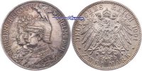 Preussen, 2 Mark Wilhelm II 1888-1918, zum 200jährigem Bestehen des Königreiches, J.105