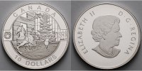 Kanada 10 $ O Canada-Weihnachten,<b>O Kanada Serie 11/12 </b>inkl.Etui & Zertifikat &Schuber