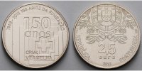 Portugal 2,5 Euro 150 Jahre Rotes Kreuz 1863 - 2013,