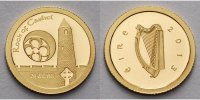 Irland 20 Euro 0,5g fein 11 mm Ø Irische Architektur, inkl. Etui & Zertifikat & Schuber