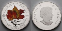 Kanada 10 $ O Canada-Maple Leaf,O Kanada Serie 12/12 inkl.Etui & Zertifikat & Schuber