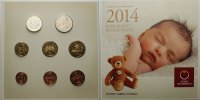 Österreich 3,88 Kursmünzensatz / Babysatz