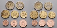 Lettland 1 Cent -2 Euro, 3,88 <b>Preiswerte</b> Zusammenstellung aller Euromünzen 1 Cent bis 2 Euro