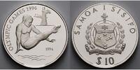 West-Samoa 10 Dollar Turmspringen, inkl. Kapsel und MDM-Zertifikat