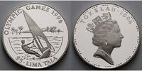 Tokelau Dollar 5 Lima Tala 5 Tala Oly Sommer Atlanta -Windsurfer-, inkl. Kapsel und MDM - Zertifikat