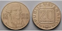 Österreich 20 Schilling 250. Geburtstag von Joseph Haydn (1732 - 1809), -Komponist-