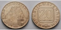 Österreich 20 Schilling Burg Hochosterwitz der Grafen und Fürsten von Khevenhüller,