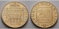 Österreich 20 Schilling Fassade des Österreichischen Hauptmünzamtes, 800 Jahre Münzstätte Wien,