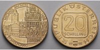 Österreich 20 Schilling 500. Todestag von Michael Pacher, Altar in der Wallfahrtskirche v.Sankt Wolfgang