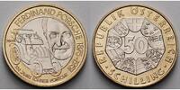 Österreich 50 Schilling 125. Geburtstag von Ferdinand Porsche, (1875 - 1951)