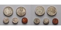 USA versch. Cent / $ 5 sehr kleine USA Münzen/Medaillen/Proben, kein Silber, 1878,1942,1937,1868,