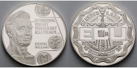 Niederlande 25,20g roh 38mm Ø 25 ECU - König Wilhelm I.,