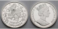 Gibraltar 10,12 g roh 30 mm Ø 14 ECU / 10 Pound - Ritter zu Pferd,