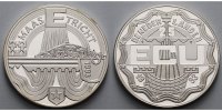 Niederlande 25,20 g roh 38 mm Ø 25 ECU - Maastricht