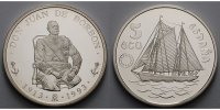 Spanien 33,71 g roh 42 mm Ø 5 ECU - Seefahrt - Don Juan Borbon (1913-1993)