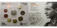 San Marino 8,88 Kursmünzen, 2014 * mit 5 Euro Silbermünze Gino Bartali 1914-2014, <b>groß</b>