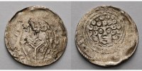 Corvey, Abtei Pfennig<br> Abt Simon I. zur Lippe Bischof von Paderborn 1247-1277, als Tutor