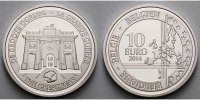 Belgien 10 Euro Beginns des 1. Weltkrieges 1914 - 1918, inkl. Etui & Zertifikat & Schuber