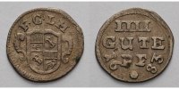 Corvey, Abtei Vier-Gute-Pfennig Christoph von Bellinghausen, (1678-1696), Höxter,