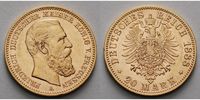 Preussen 20 Mark, 7,16g fein 22,5 mm Ø Friedrich III.