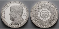 Griechenland 10 Euro Aristoteles (384 - 322 B.C.), inkl. Etui & Zertifikat & Schuber <b>SELTEN</b>