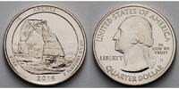 USA 1/4 $ Arches National Park /S - Kupfer-Nickel -