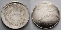 USA 1/2 $ National Baseball Hall of Fame, in Kapsel inkl. Etui & Zertifikat