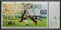 Deutschland 0,60 Cent Fußball Weltmeister 2014 Sonderbriefmarke