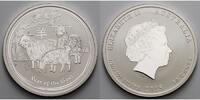 Australien 50 Cents, 1/2 oz. Jahr der Ziege / Chines. Tierkreisz. 2015 -NEUE SERIELunar II 1/2 oz
