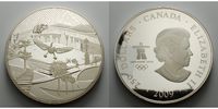 Vancouver, Kanada 250 Dollar <br> 1 kg Olympiade Winter Vancouver 2010 (Modernes Kanada) <b>1 KG</b> Etui & Zerti.