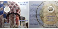 Spanien 2 Euro 100. Jubiläum der Vollendung des Parkes Güell in Barcelona - Antonio Gaudi