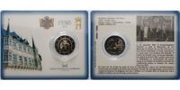 Luxemburg 2 Euro 50 Jahre Thronbesteigung Großherzog Jean, (1964-2014), <b>mit Nr. 3000</b>