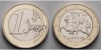 Litauen 1 Euro Kursmünze, 1 Euro, Ab sofort lieferbar!!!