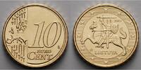 Litauen 10 Cent Kursmünze, 10 Cent, Ab sofort lieferbar!!!